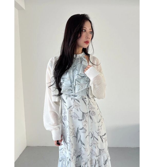 MERCURYDUO「シアーボレロカーディガン」|カーディガン|