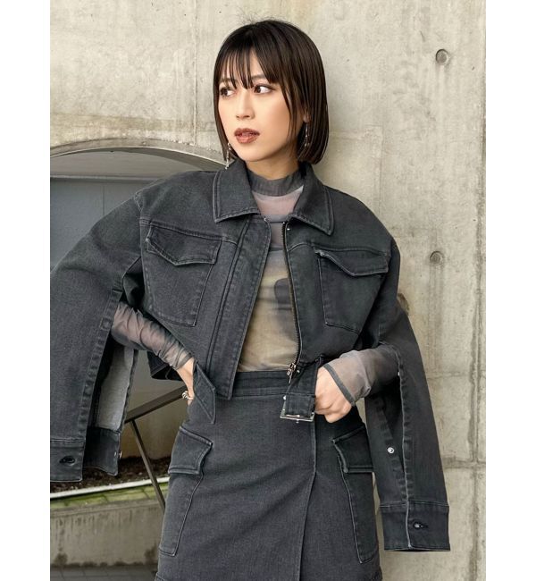 MURUA「Sceneryプリントシアートップス」|Tシャツ・カットソー|