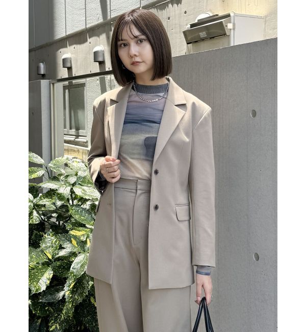 MURUA「Sceneryプリントシアートップス」|Tシャツ・カットソー|