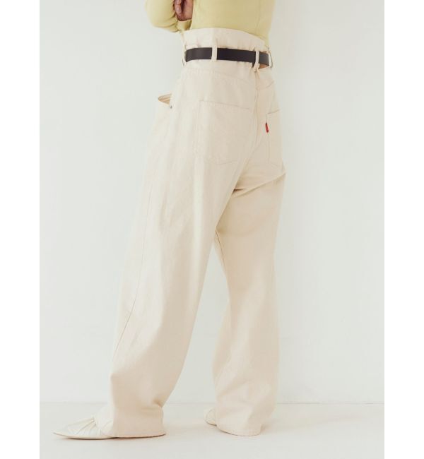 Ungrid「ウエストデザインルーズデニム」|デニム|