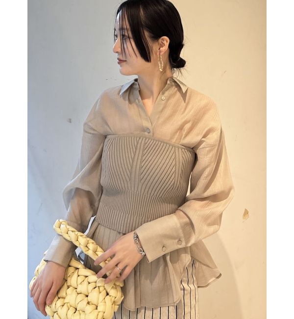 LAGUNAMOON「ニットベアトップ」|ニット・セーター|