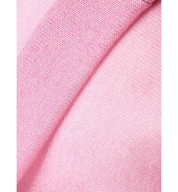 LAGUNAMOON「メタルボタンシアーニットカーディガン」|カーディガン|