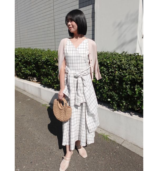 LAGUNAMOON「ウエストシャツデザインワンピース」|ワンピース|