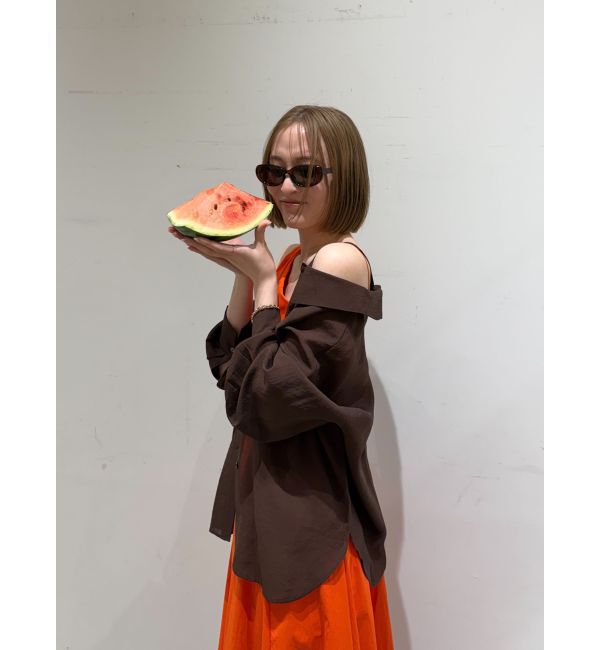 LAGUNAMOON「2wayシアーシャツ」|シャツ・ブラウス|