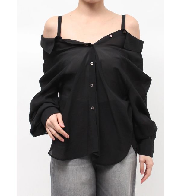 LAGUNAMOON「2wayシアーシャツ」|シャツ・ブラウス|