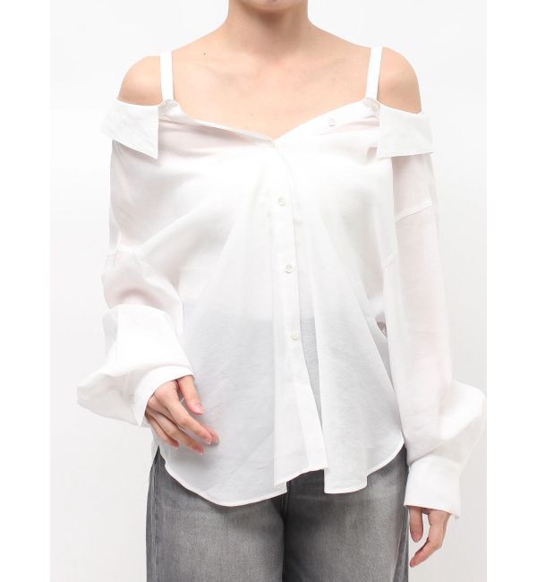 LAGUNAMOON「2wayシアーシャツ」|シャツ・ブラウス|