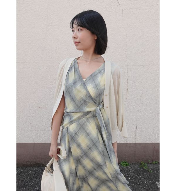 LAGUNAMOON「2WAYラメシアーニットカーディガン」|カーディガン|