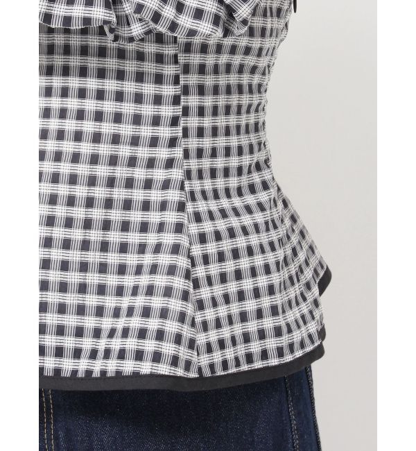 LAGUNAMOON「オフショルペプラムブラウス」|シャツ・ブラウス|