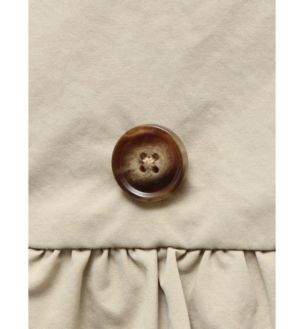 jouetie「ヘムフリルトレンチミニワンピース」|ワンピース|