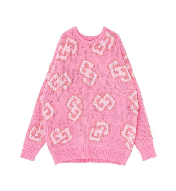 GYDA「GG FRAME ニットトップス」|ニット・セーター|