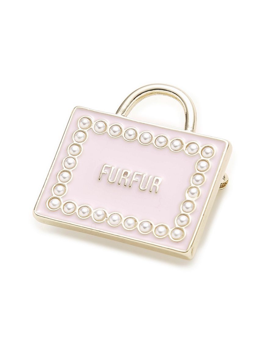 FURFUR「【限定カラー】トートバッグモチーフブローチ」|ブローチ・コサージュ|