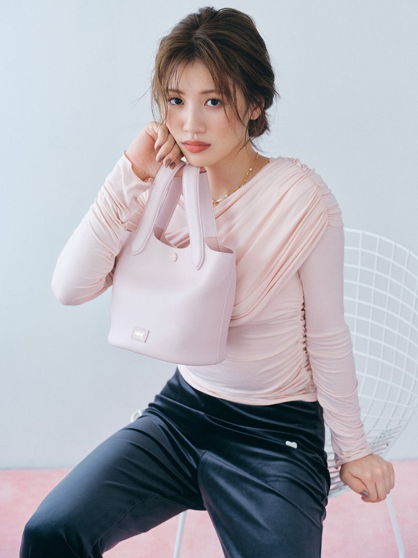 FURFUR「【WEB限定カラー】ロゴカシメバケットバッグ」|ハンドバッグ|