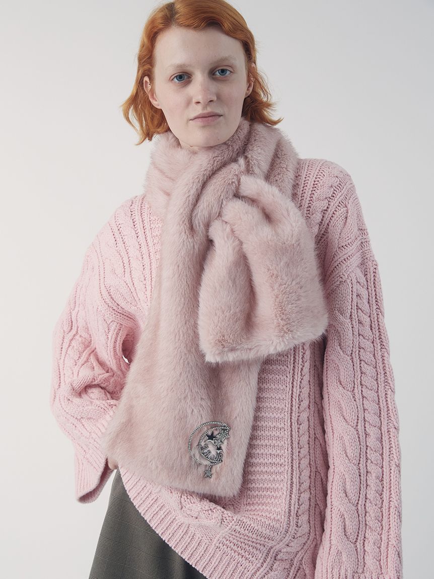 FURFUR「ムーン＆スターモチーフブローチ」|ブローチ・コサージュ|