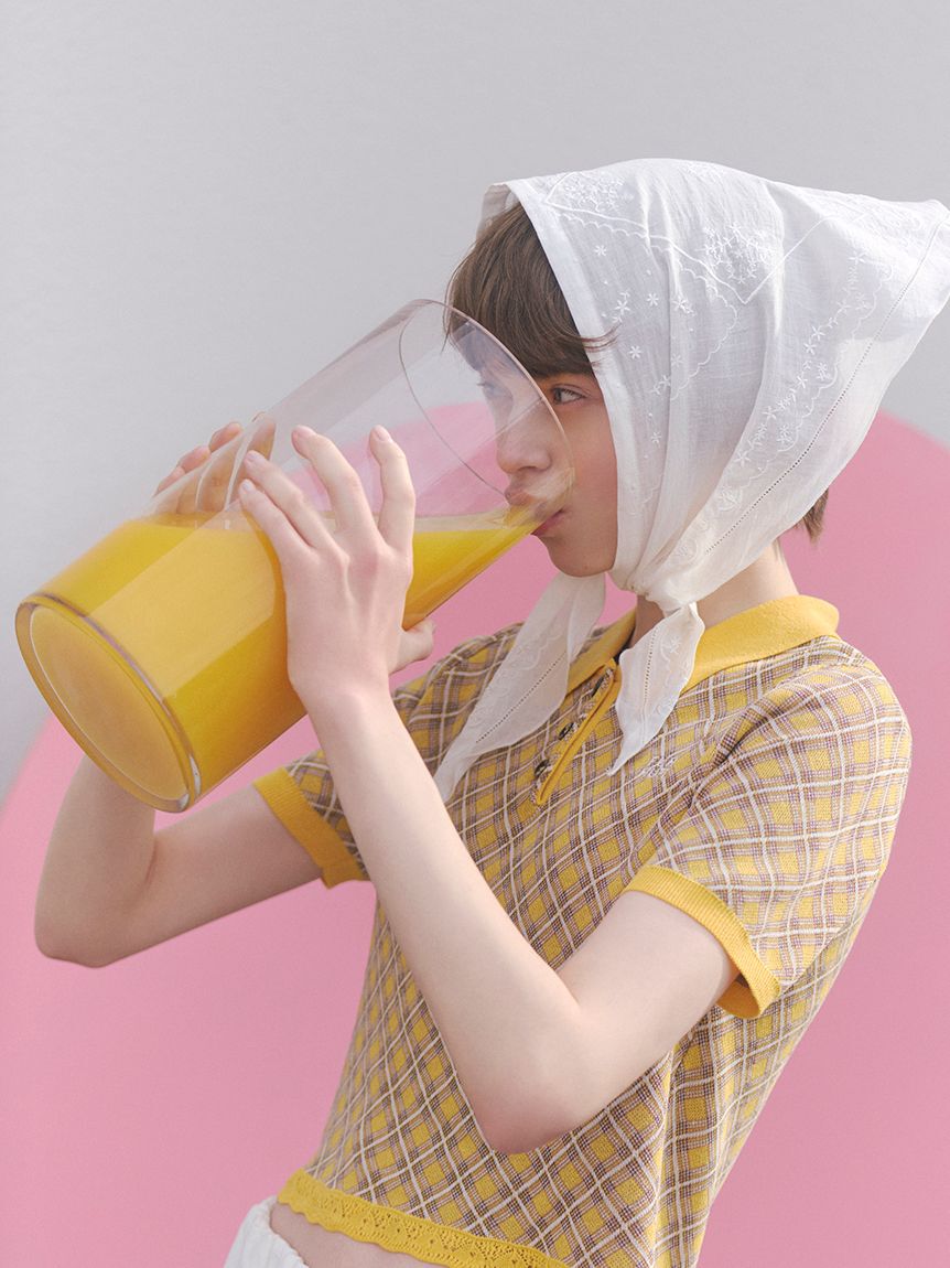 FURFUR「ハンカチ刺繍マルチウェイキャミソール」|キャミソール|