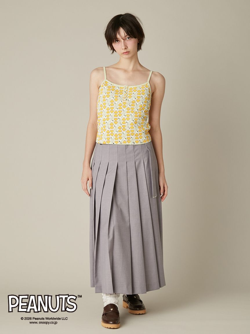 FURFUR「スヌーピーコラボ総柄キャミソール」|キャミソール|