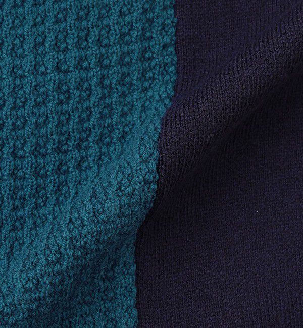  「2フェイスブロッキングニット」|ニット・セーター|