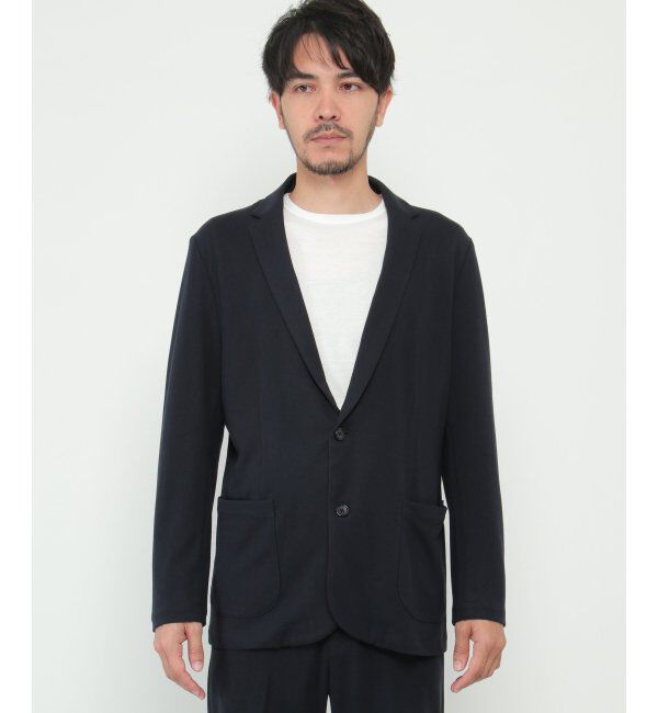 IKKA LOUNGE「イージーケア起毛テーラードジャケット」|テーラードジャケット|