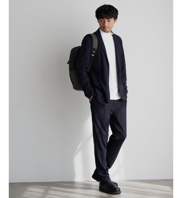 IKKA LOUNGE「イージーケア起毛テーラードジャケット」|テーラードジャケット|