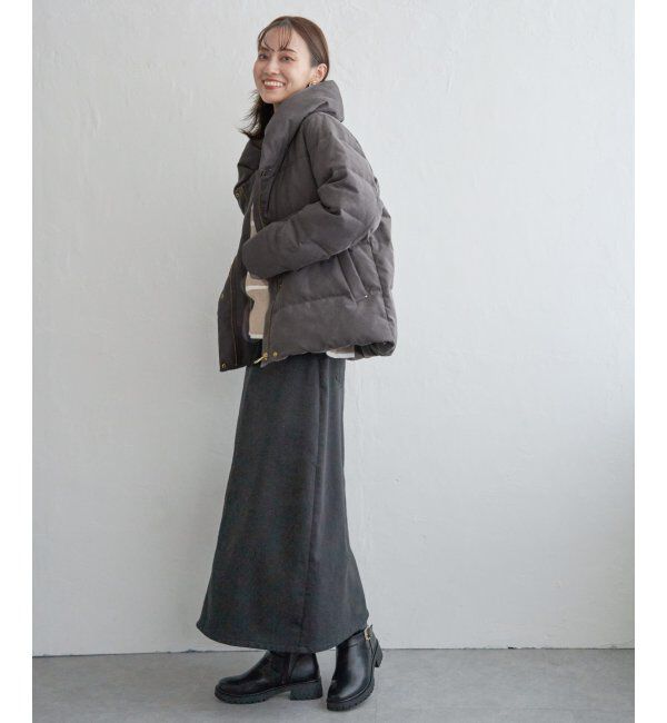 ikka「細コール洗えるダウンジャケット」|その他|