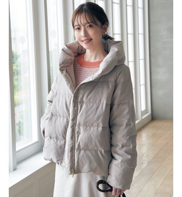 ikka「細コール洗えるダウンジャケット」|その他|