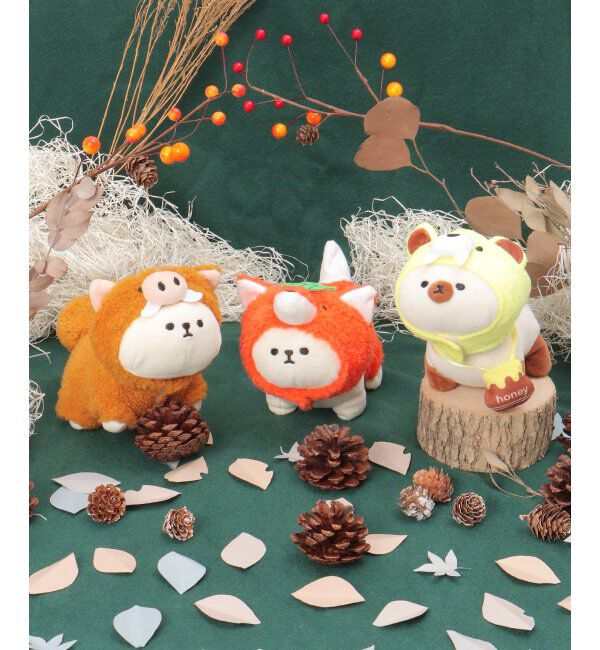 Lbc with Life「PLUFFY かぶりもの クマ＆ハニー」|クッション・クッションカバー|