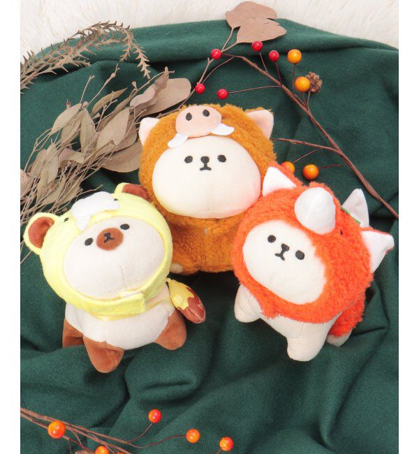 Lbc with Life「PLUFFY かぶりもの クマ＆ハニー」|クッション・クッションカバー|