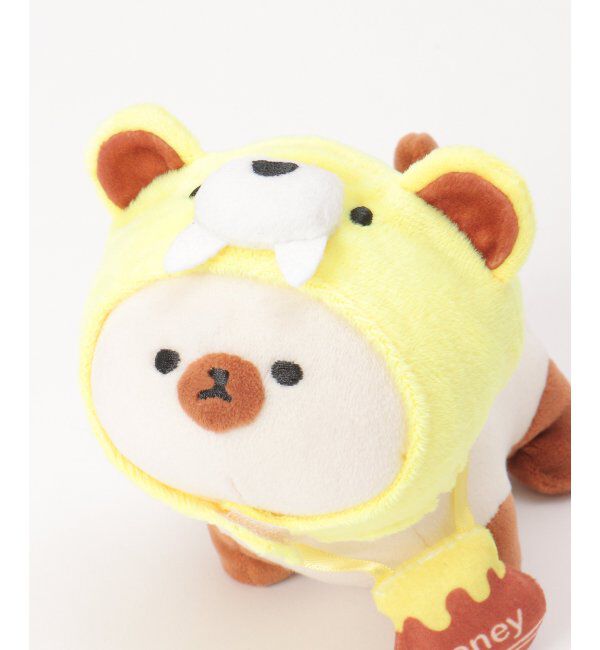 Lbc with Life「PLUFFY かぶりもの クマ＆ハニー」|クッション・クッションカバー|