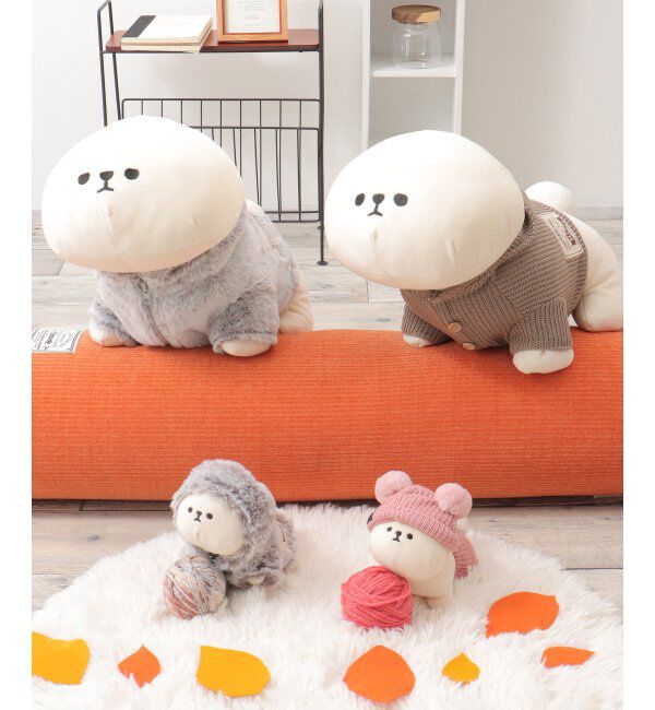 Lbc with Life「PLUFFY かぶりもの ふわもこパーカー」|クッション・クッションカバー|