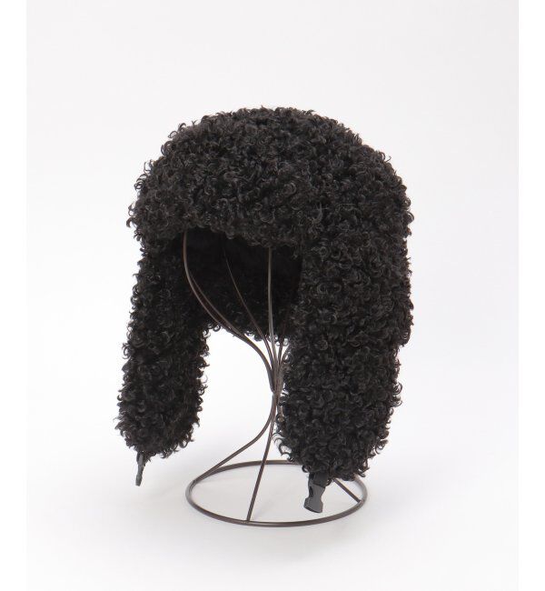 VENCE share style「シープ風フライトボア」|ニット帽|