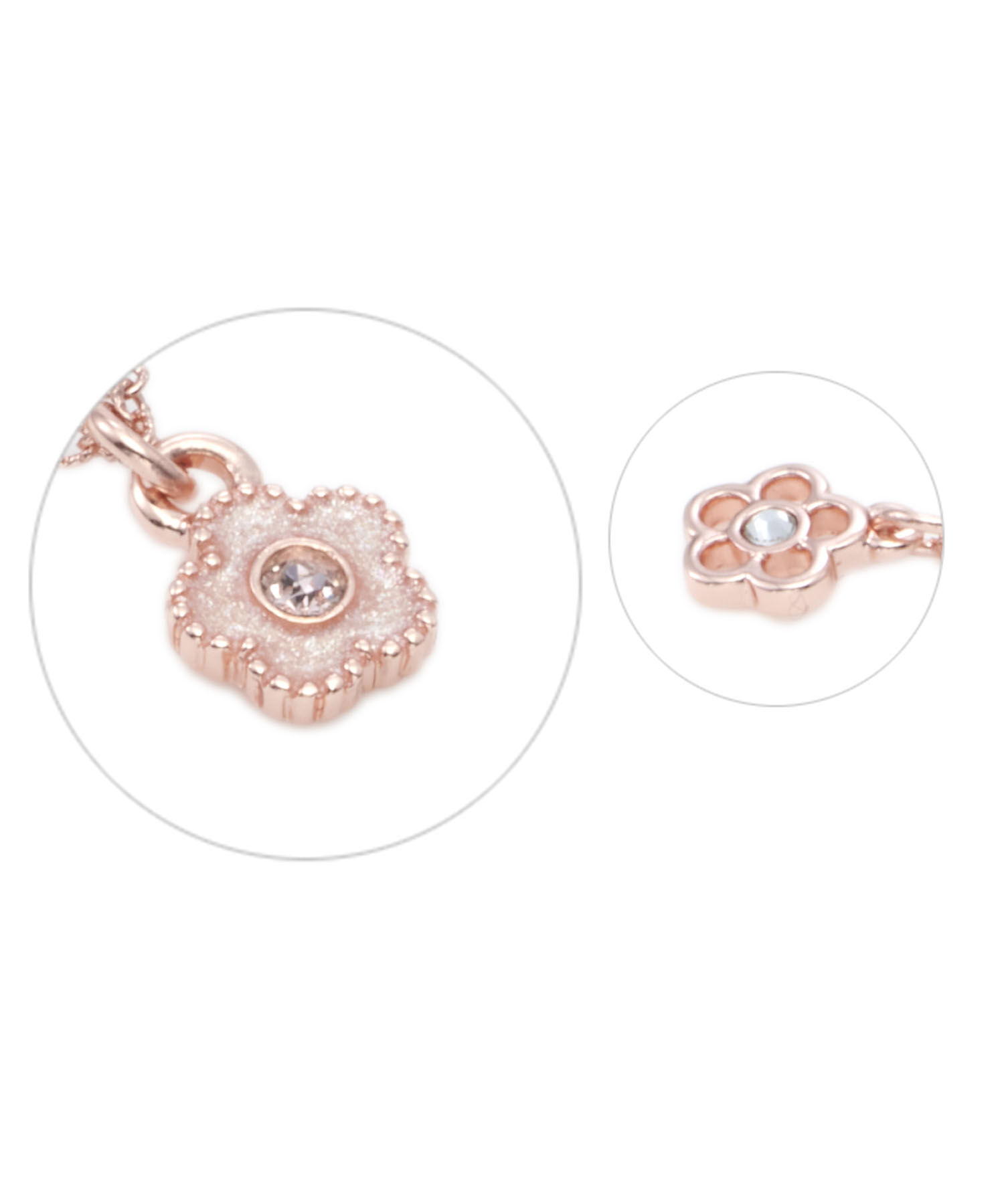 MARY QUANT「ラメエポビジューデイジー ネックレス」|ネックレス|