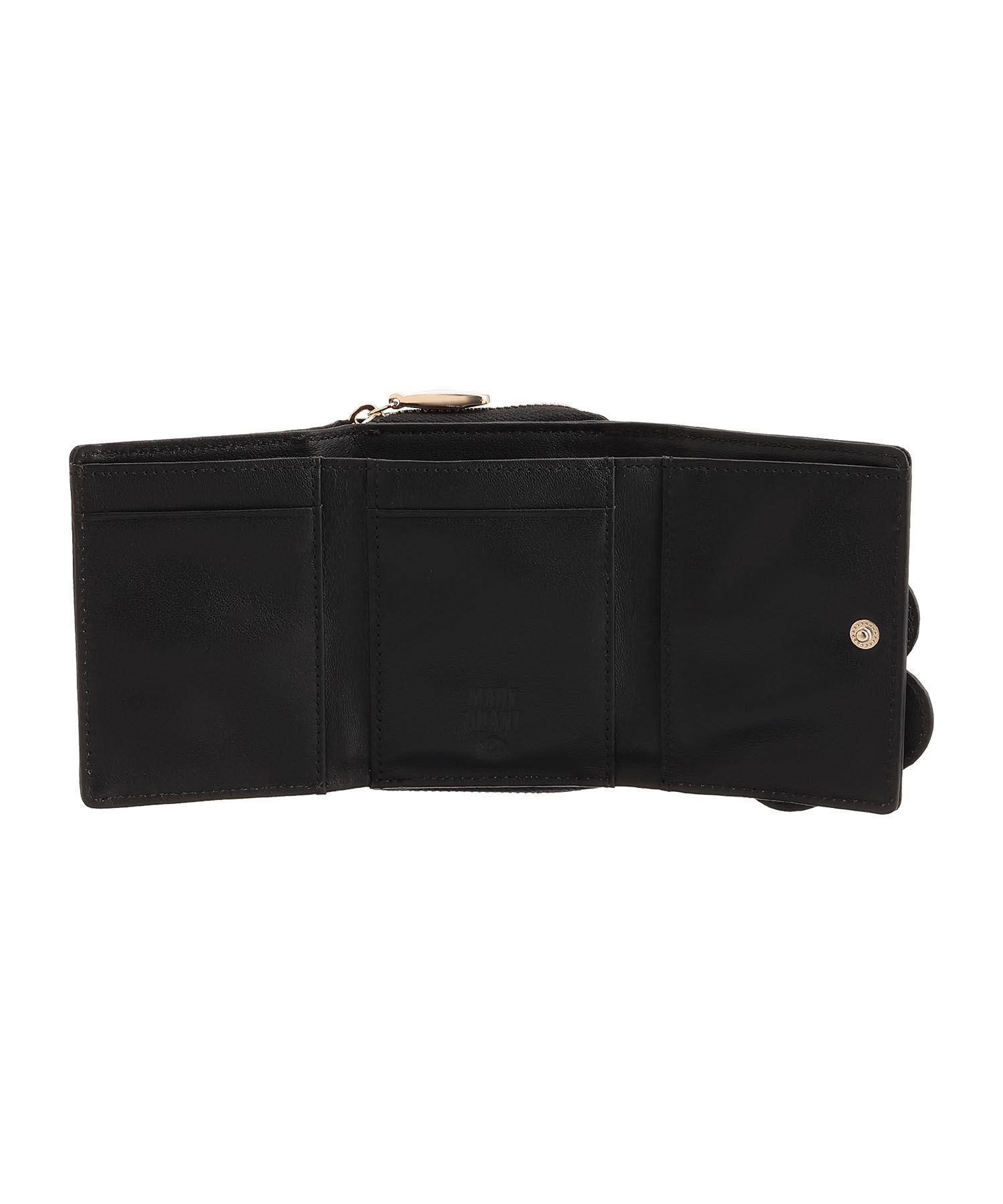 MARY QUANT「ビッグデイジーパッチ ミニウォレット」|財布|