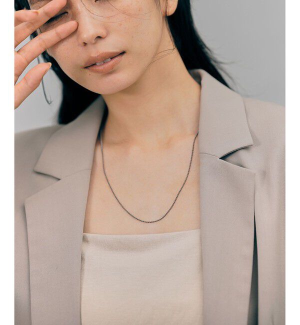 Jouete「ロングネックレス ボールチェーン」|ネックレス|