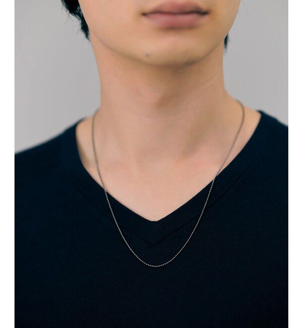 Jouete「ロングネックレス ボールチェーン」|ネックレス|