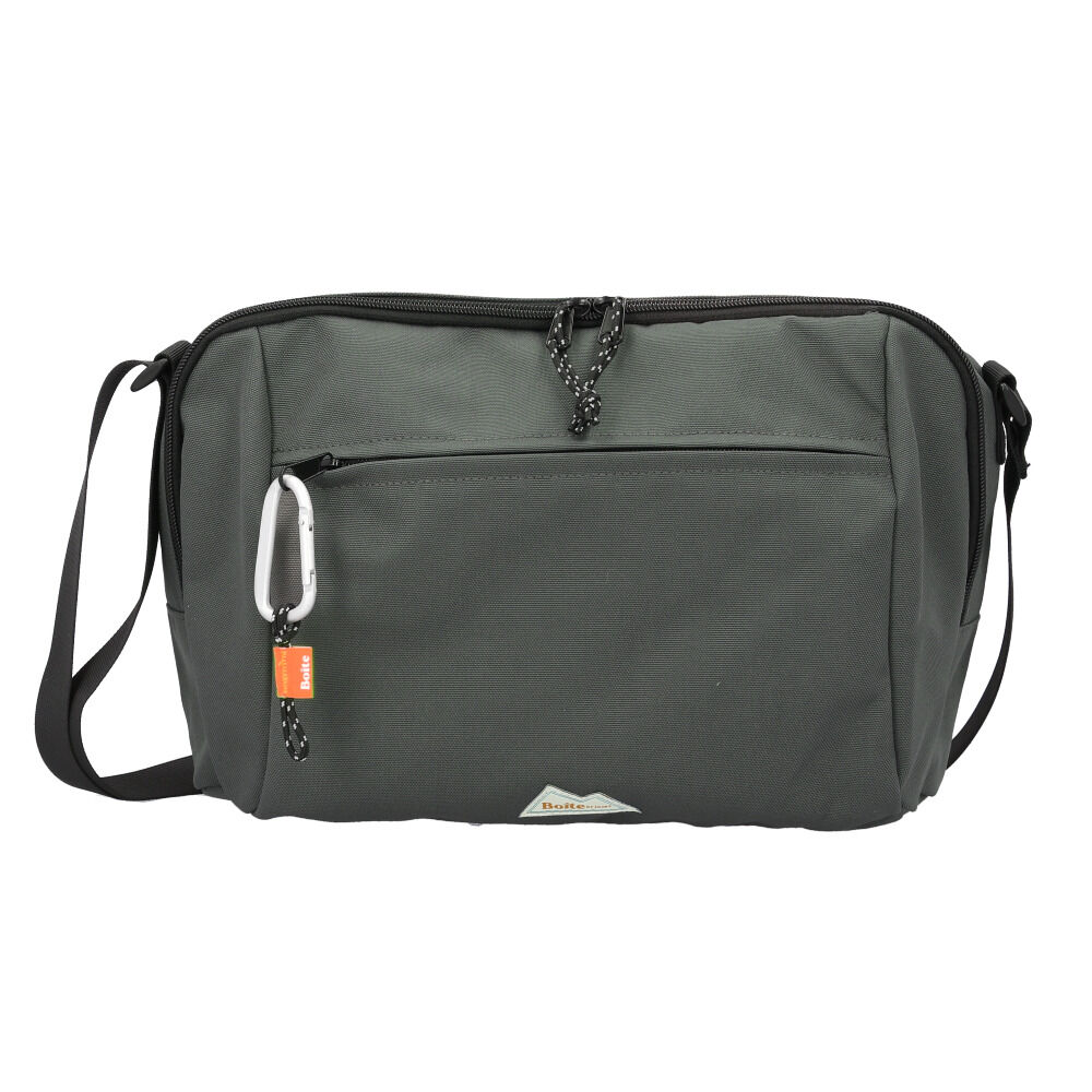 BACKYARD FAMILY「boite ボワット ショルダーバッグ B8172 通販 ショルダーバック ショルダー 肩掛け」|ショルダー・メッセンジャー|グレー1