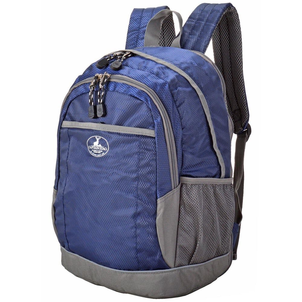 BACKYARD FAMILY「キャプテンスタッグ リュック 通販 リュックサック バックパック デイパック 防災リュック」|リュック|ブルー1