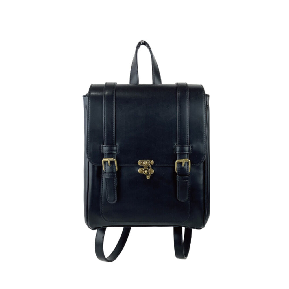 BACKYARD FAMILY「サッチェルバッグ ミニ 通販 リュック リュックサック おしゃれ レディース 通勤バッグ 通学」|リュック|ブラック1