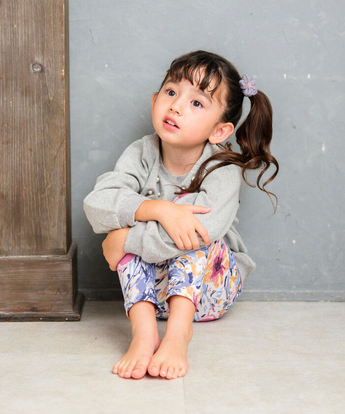 BACKYARD FAMILY「Rora 子供服 レギンス 通販 アザレア スパッツ パンツ ズボン 花柄 女の子 女子 子供」|レギンス・スパッツ|