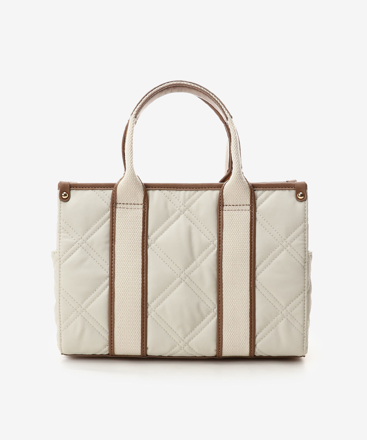 Samantha Vega「ロゴテープキルティングハンドバッグ（小）」|ハンドバッグ|