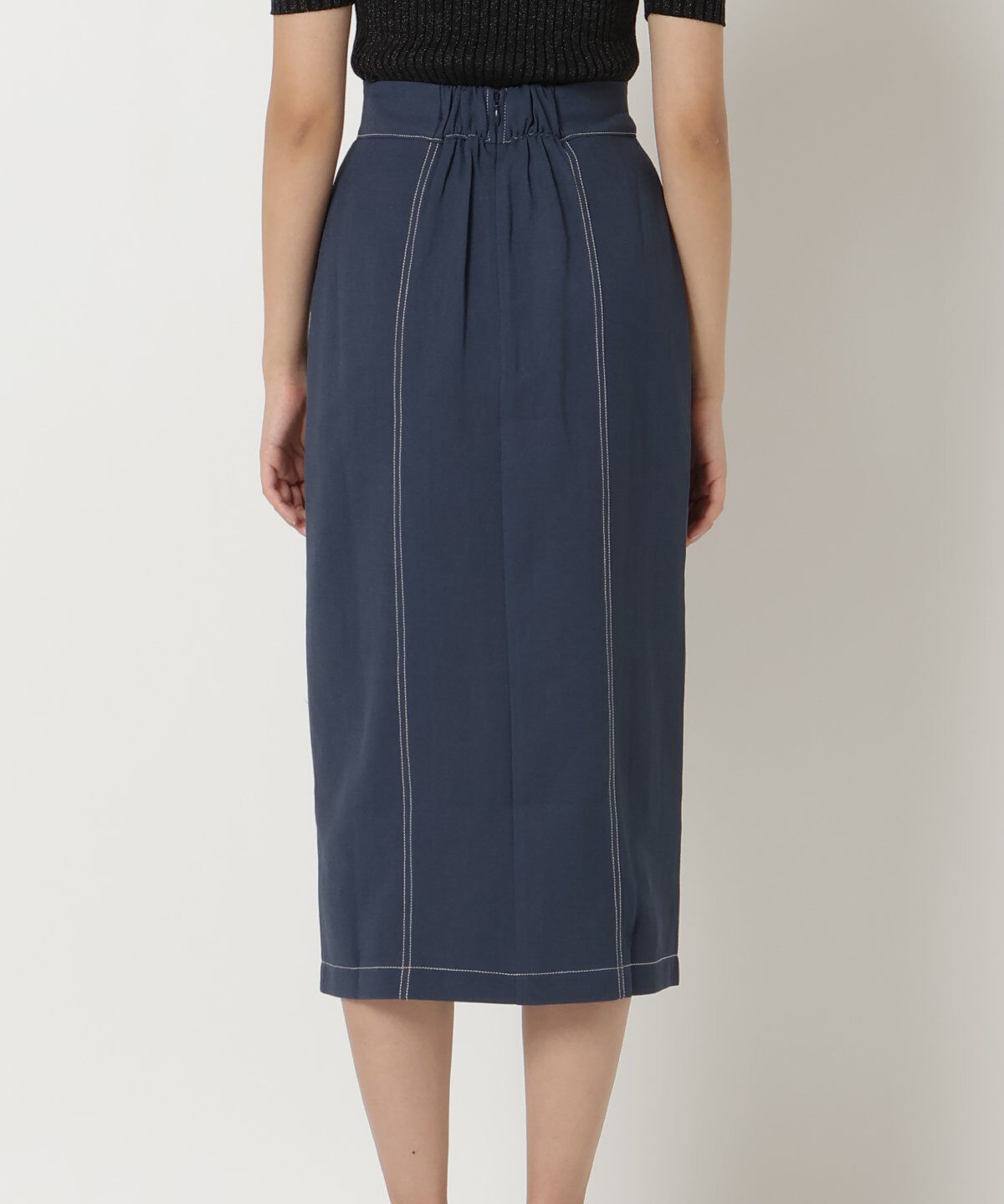 REDYAZEL「配色ステッチタイトスカート」|タイト|