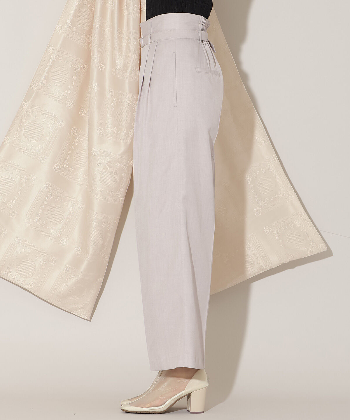 WILLSELECTION「ベルト付きタックワイドパンツ」|その他|