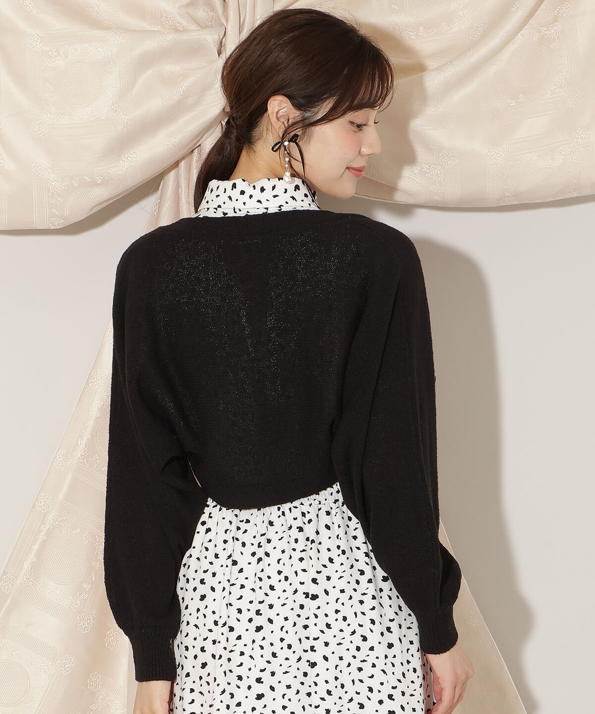 WILLSELECTION「ニットボレロカーディガン」|カーディガン|