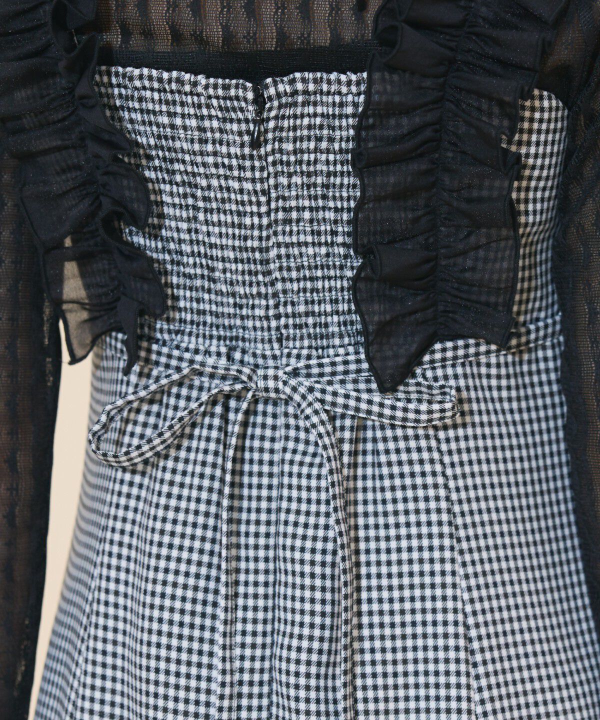 WILLSELECTION「フリルショルダーマーメイドワンピース」|ワンピース|