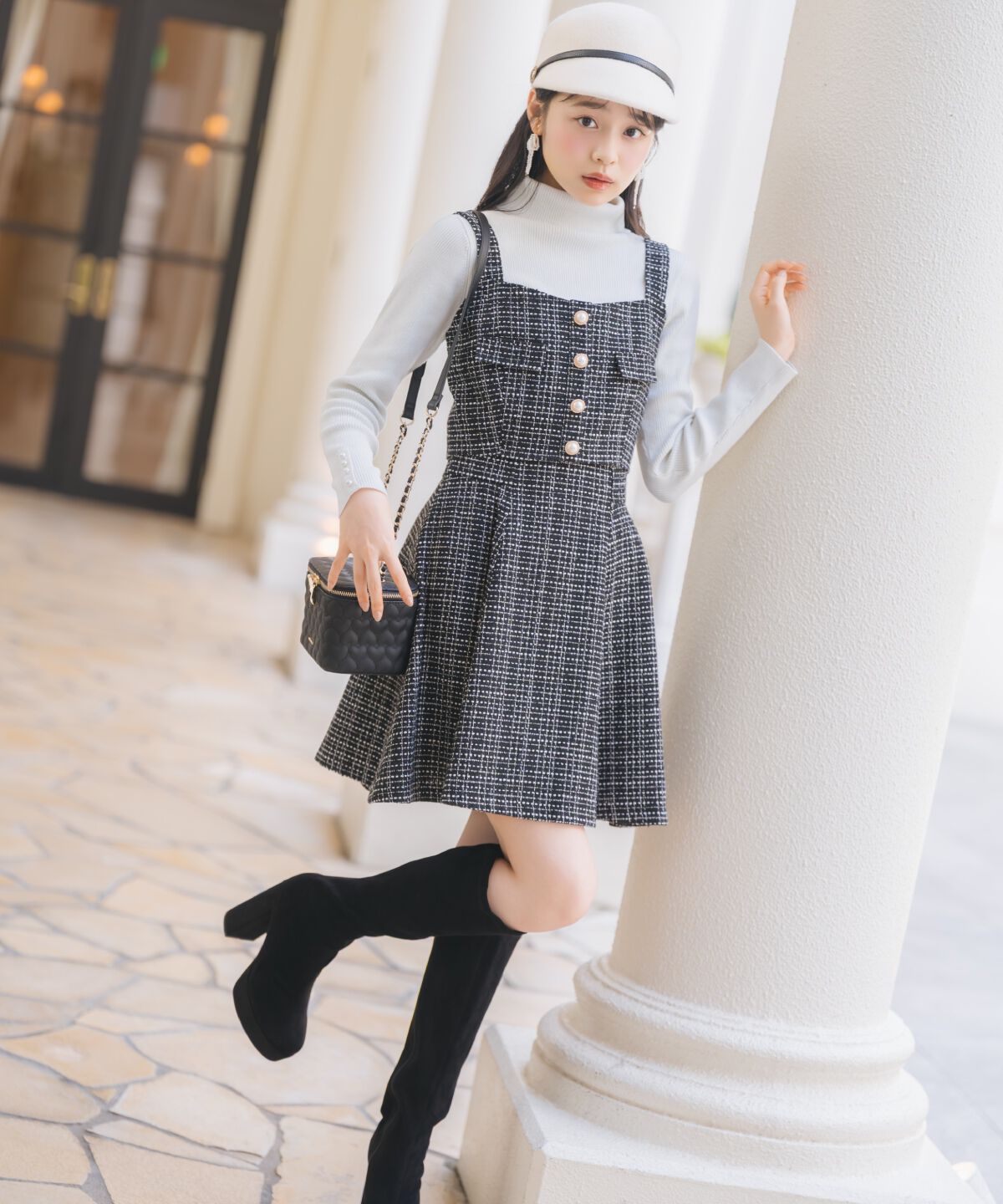 WILLSELECTION「厚底ロングブーツ」|ショートブーツ|