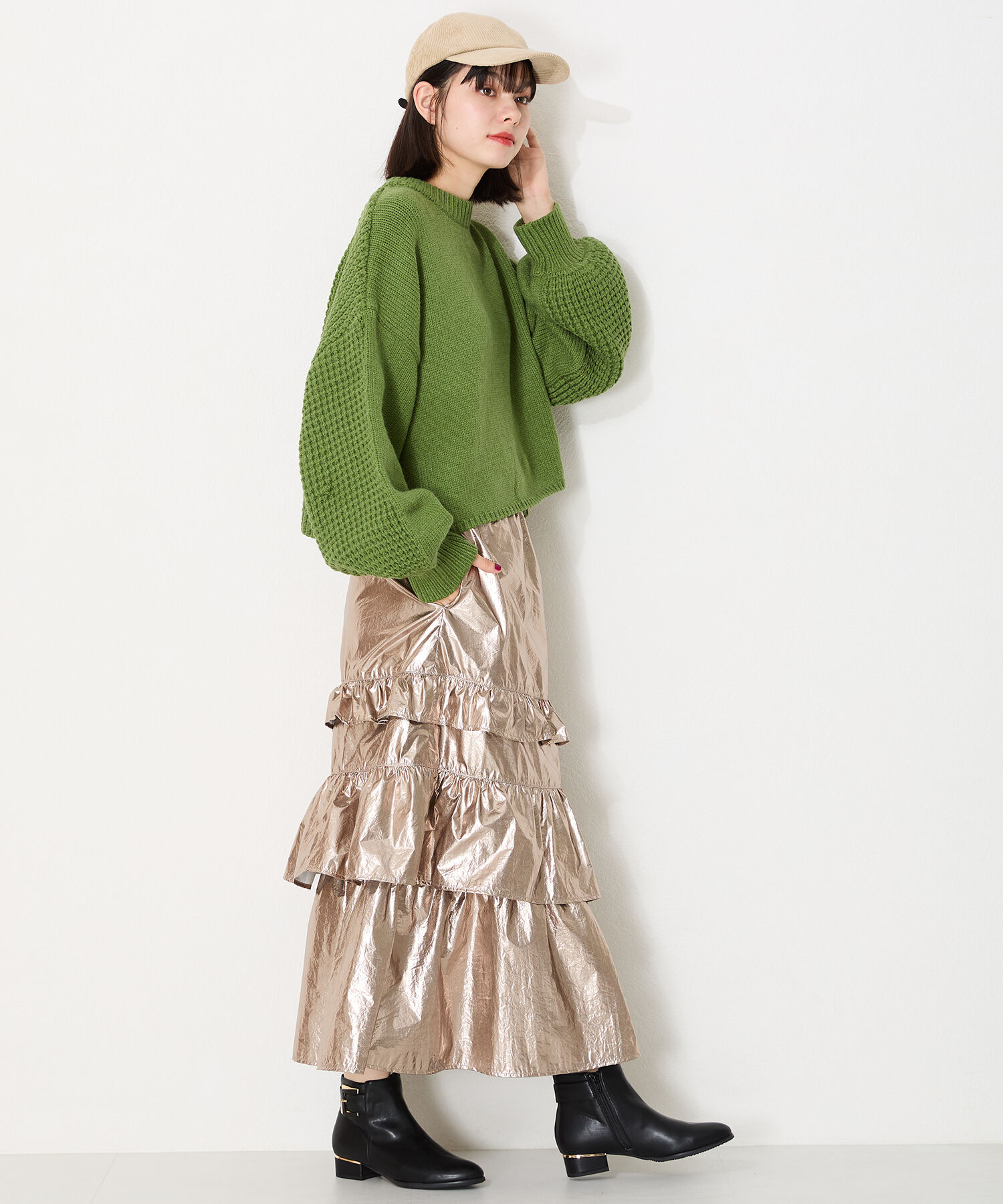 WA Oriental TRaffic「バックルベルトショートブーツ/42402」|ショートブーツ|