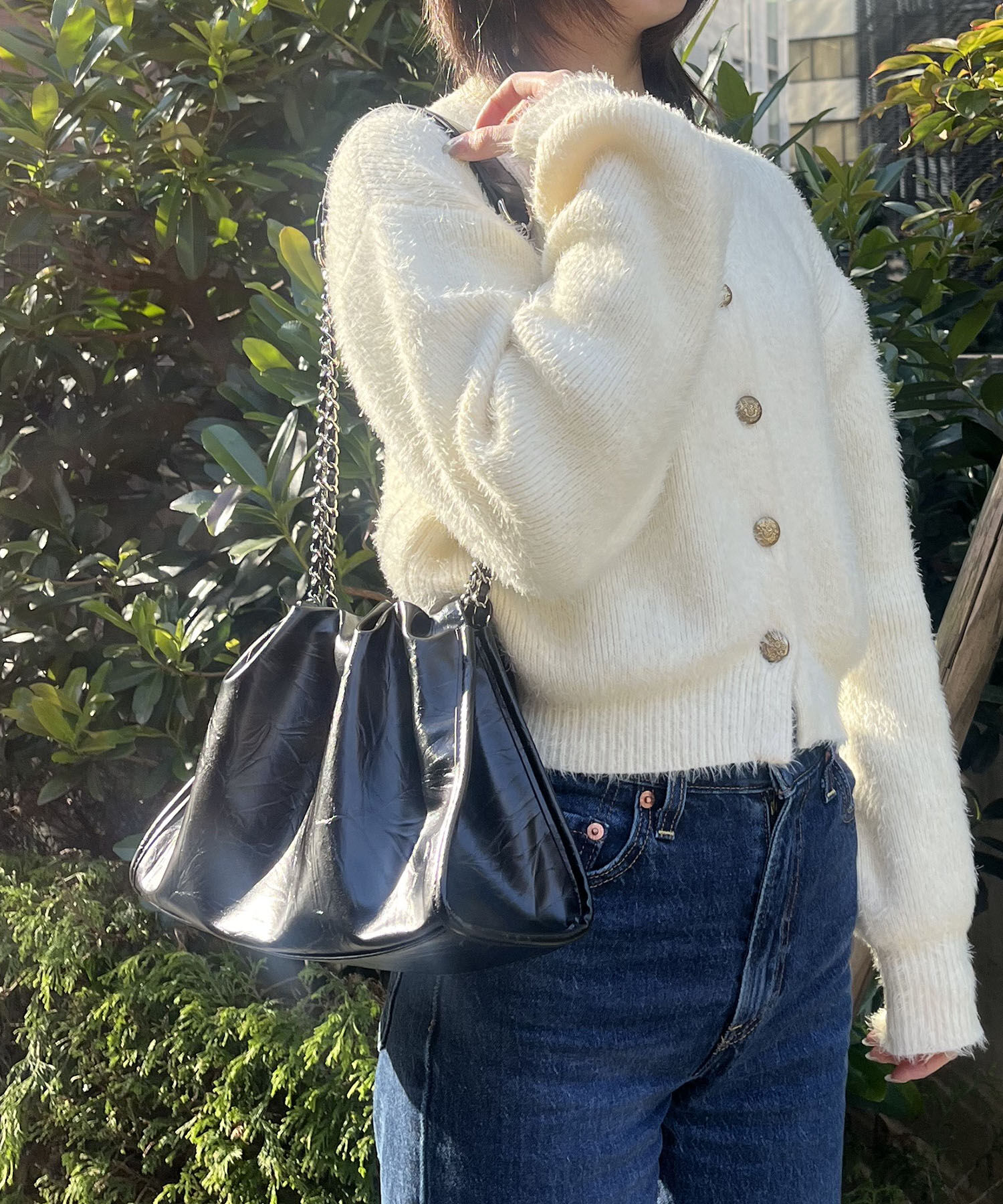 ORiental TRaffic「ソフトレザースクエアハンドバッグ/BA-250」|ショルダー・メッセンジャー|