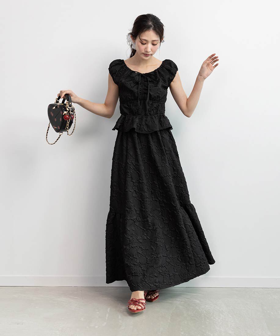  「ミニリボンナローストラップサンダル」|サンダル|