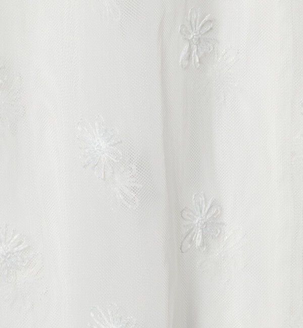 UNITED ARROWS「チュールフラワー カットソー ‐ウォッシャブル‐」|Tシャツ・カットソー|