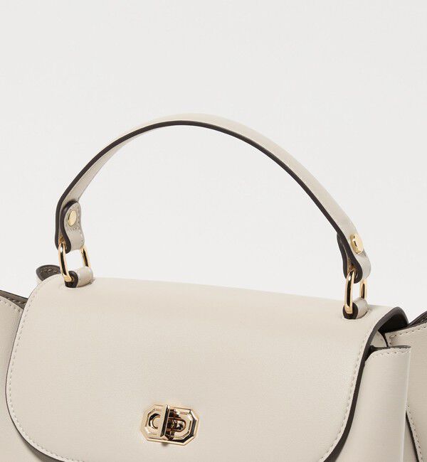 UNITED ARROWS「ダブルフェイス ワンハンドル バッグ」|ハンドバッグ|