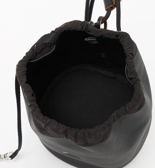 UNITED ARROWS「＜hALON＞レザー 巾着バッグ」|その他|