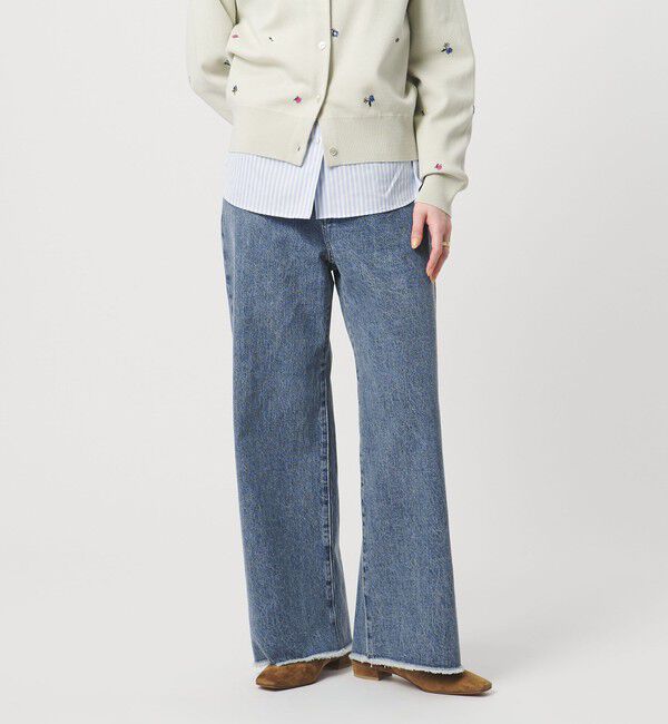 UNITED ARROWS「カットオフ デニムパンツ」|デニム|